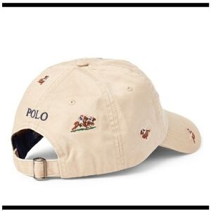 LOOKING FOR Polo Embroidered Beige Cap